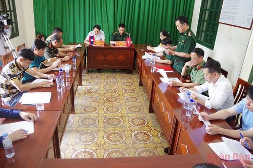 Khảo sát song phương Việt-Lào xây dựng Cửa khẩu phụ Nậm Lạnh