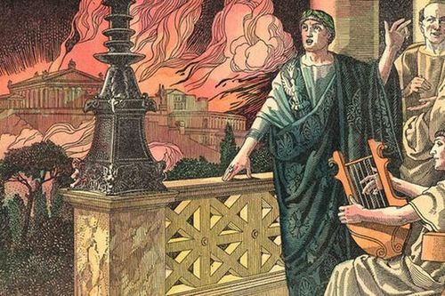 Khi thành Rome bốc cháy dữ dội, bạo chúa Nero làm chuyện gây sốc nào?