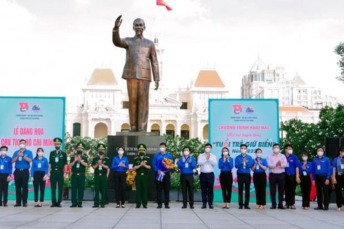 TP Hồ Chí Minh: Nhiều hoạt động thiết thực tại Hội trại truyền thống 'Tuổi trẻ giữ biển'