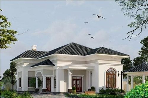 Nhà cấp 4 tân cổ điển đẹp đến nao lòng, ngắm xong chỉ muốn xách vali vào ở