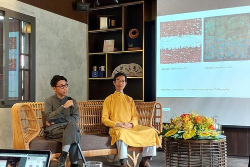 Thư pháp-Graffiti sẽ 'đối thoại' trong một triển lãm tại Văn Miếu