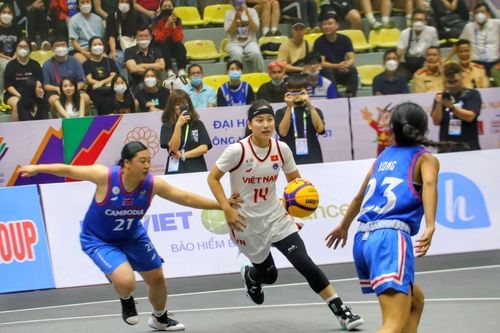 SEA Games 31: Bóng rổ nữ Việt Nam thắng liên tiếp 3 trận