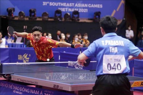 Bóng bàn nam Việt Nam thắng Thái Lan 3-0