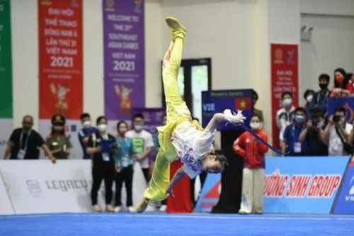SEA Games 31 ngày 13/5: Wushu Việt Nam có huy chương vàng đầu tiên