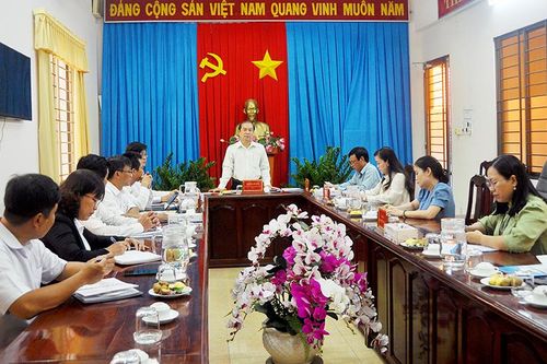 Đoàn Đại biểu Quốc hội tỉnh An Giang làm việc với Công ty Điện lực An Giang