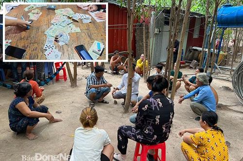 Triệt phá tụ điểm đánh bạc tại Nhơn Trạch