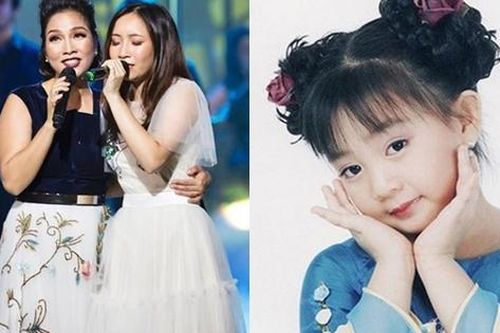 Con gái Mỹ Linh 2 tuổi lên sân khấu giằng mic, bắt bé Xuân Mai 'múa phụ họa' cho mình