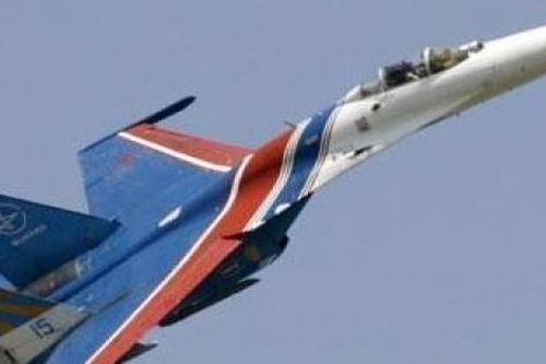 Máy bay chiến đấu Su-27 của Nga tập trận ở biển Baltic