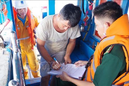 Nhiều phương tiện vi phạm hành lang an toàn đường ống dẫn khí trên biển
