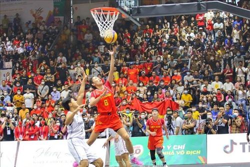 Đội tuyển nam và nữ Thái Lan cùng giành huy chương vàng bóng rổ 3x3