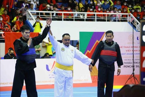 Pencak Silat Việt Nam vào bán kết ở 7 hạng cân nội dung đối kháng