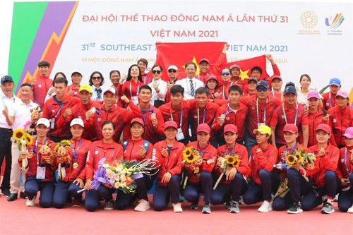Bảng tổng sắp huy chương SEA Games 31 ngày 14/5: Đoàn thể thao Việt Nam cho Thái Lan 'hít khói'