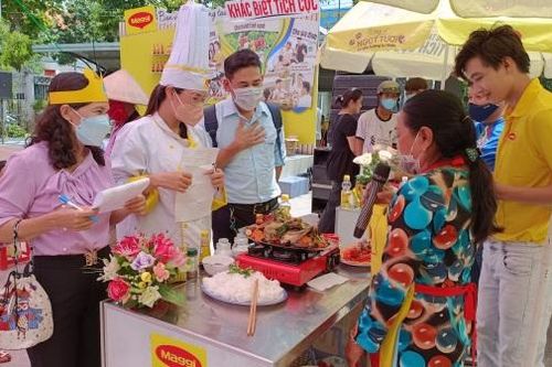 Sôi nổi hội thi nấu ăn, do Hội Liên hiệp Phụ nữ huyện Thoại Sơn tổ chức