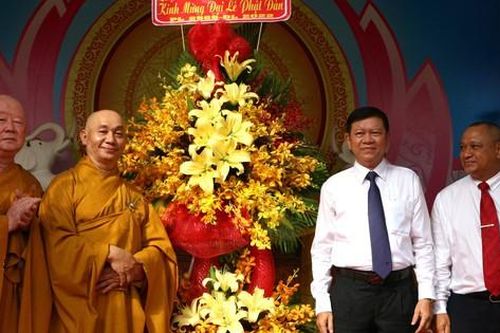 Phật giáo quận 11 trang nghiêm tổ chức Đại lễ Phật đản tại chùa Giác Sanh