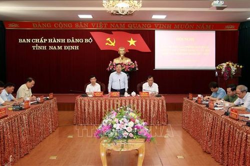 Gỡ 'nút thắt' mặt bằng các dự án trọng điểm tại Nam Định