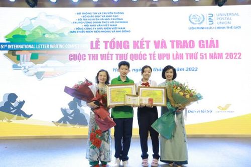 Nam sinh hóa 'cơn gió lành' đoạt giải nhất UPU: Mỗi người đều có trách nhiệm ngăn biến đổi khí hậu