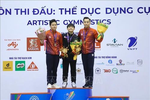 Nhiều bất ngờ trong môn Thể dục dụng cụ, Đoàn Việt Nam mang về 1 HCV