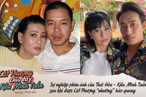 Thái Hòa - Kiều Minh Tuấn khi được Cát Phượng 'nhường' hào quang: Sự nghiệp phim ảnh lên như diều gặp gió