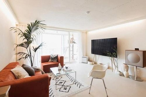 Căn hộ cũ 89m2 được cải tạo bắt mắt