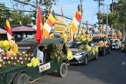 Phật giáo Đồng Tháp hân hoan Kính mừng Phật đản Phật lịch 2566