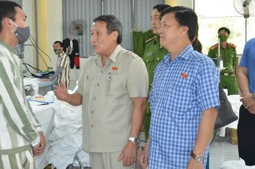 Khảo sát công tác tổ chức lao động, sản xuất và dạy nghề cho phạm nhân