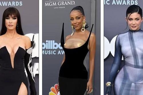 Billboard 2022: Megan Fox diện váy xẻ ngực sâu chưa bạo bằng Doja Cat