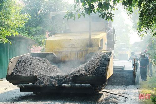 Nghi Xuân huy động nguồn lực xây dựng đường giao thông