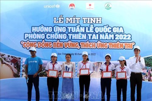 Hướng tới xây dựng một xã hội an toàn trước thiên tai