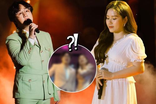 Thùy Chi và Trung Quân chụp hình cùng khán giả nhưng lại cùng bật khóc nức nở: Chuyện gì vậy?