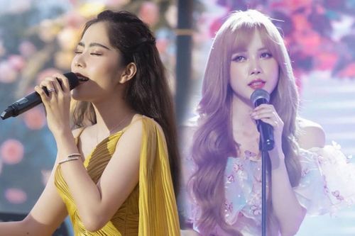 Nam Em được khen tới tấp vì hành động cho Thiều Bảo Trâm khi hát trước cùng một sự kiện
