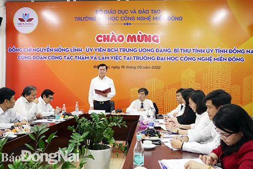 Tạo điều kiện để Trường đại học Công nghệ Miền Đông phát triển thành trường đại học quốc tế