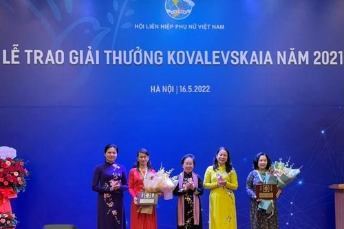 Trao giải thưởng Kovalevskaia năm 2021 cho hai nhà khoa học nữ