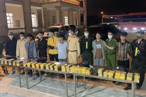 Phá đường dây ma túy xuyên quốc gia 'khủng', thu giữ 115 bánh heroin