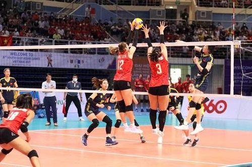 SEA Games 31: 'Vượt mặt' Việt Nam, đội tuyển bóng chuyền nữ Thái Lan giành tấm vé đầu tiên vào chung kết
