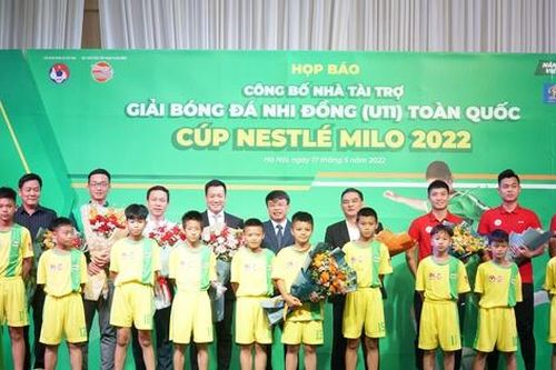 46 đội tham gia Giải Bóng đá Nhi đồng toàn quốc 2022 - Cúp Nestlé MILO