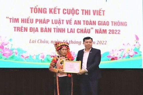 Cuộc thi 'Tìm hiểu pháp luật về an toàn giao thông trên địa bàn tỉnh Lai Châu' 2022, đã thu hút hơn 63 nghìn người tham gia