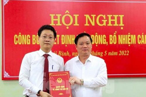 Thái Bình bổ nhiệm lãnh đạo Sở Tài nguyên và môi trường