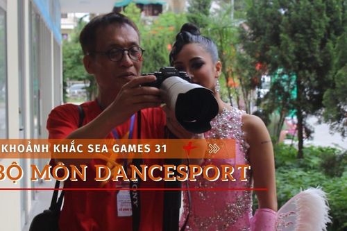Người cha 'săn' từng khoảnh khắc con gái thi đấu tại SEA Games 31