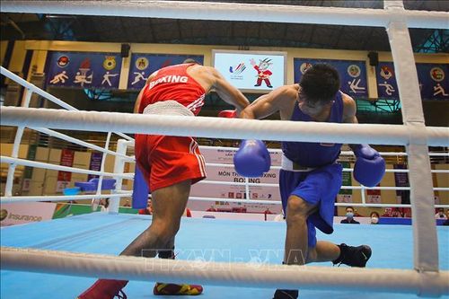 SEA Games 31: Boxing Việt Nam giành chiến thắng đầu tiên