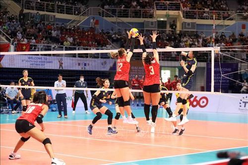 Bóng chuyền nữ trong nhà Việt Nam thua tiếc nuối trước 'kình địch' Thái Lan