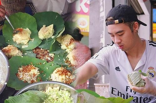 Tiệm xôi lá sen đông khách nhất Sài Gòn