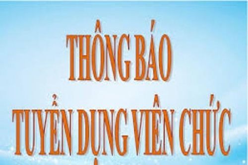 Thông báo tuyển dụng viên chức của Cục Kỹ thuật an toàn và Môi trường công nghiệp