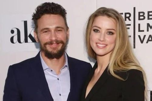 Clip Amber Heard thân mật với James Franco trong thang máy