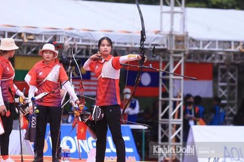 Gay cấn màn săn huy chương của VĐV bắn cung Hà Nội tại SEA Games 31