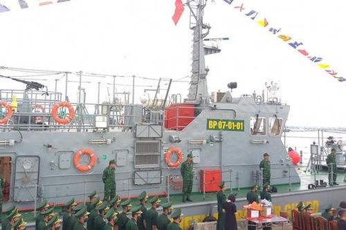 Bộ đội Biên phòng tiếp nhận tàu tuần tra cao tốc thế hệ mới
