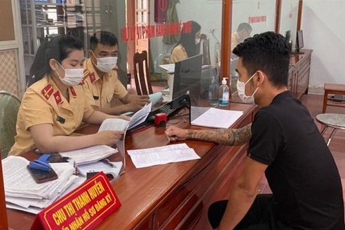 Tài xế dương tính với chất ma túy bị phạt nặng