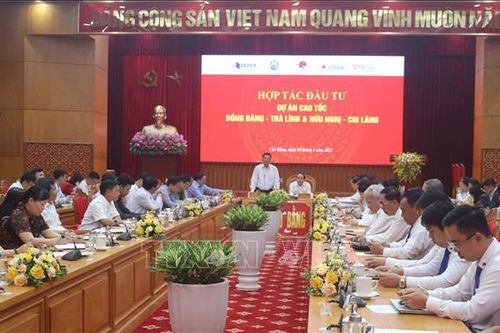 Ký kết hợp tác đầu tư dự án cao tốc Đồng Đăng - Trà Lĩnh và Hữu Nghị - Chi Lăng