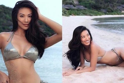 Không còn 'ú nu mỡ', Kim Duyên khoe body cực 'chiến' khi diện bikini