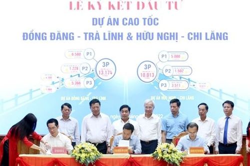 Ký kết hợp tác đầu tư dự án cao tốc Lạng Sơn – Cao Bằng