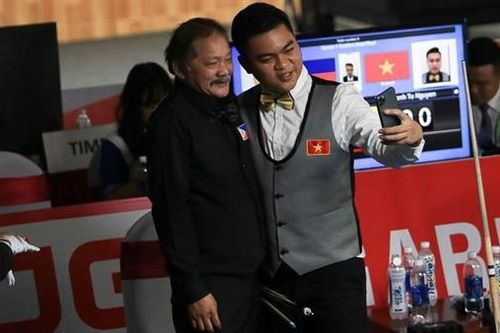 Cơ thủ Việt Nam vinh hạnh khi được thi đấu với huyền thoại Billards thế giới